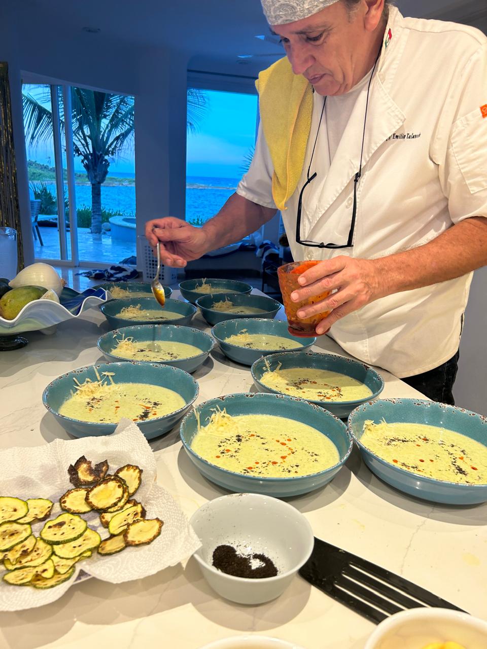 private home chef services at the mayan riviera